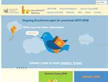Tablet Screenshot of keyelementlearning.com